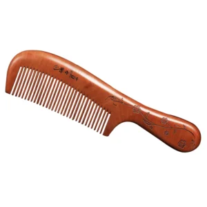 Peach Wood Comb