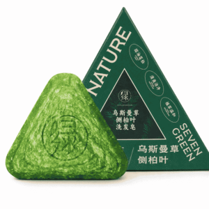 Seven-Green Arborvitae Leaf Shampoo Bar