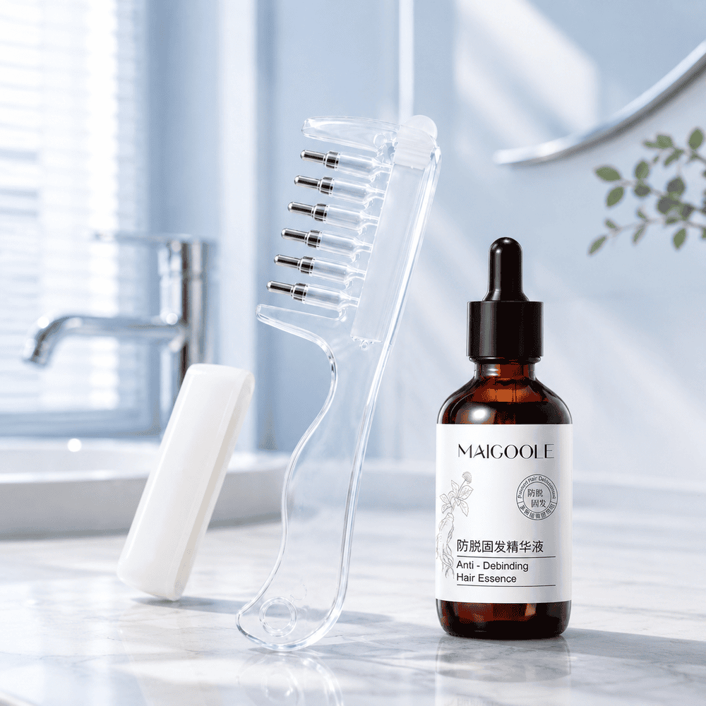 Crystal Scalp Applicator Comb & Scalp Nourishing Serum